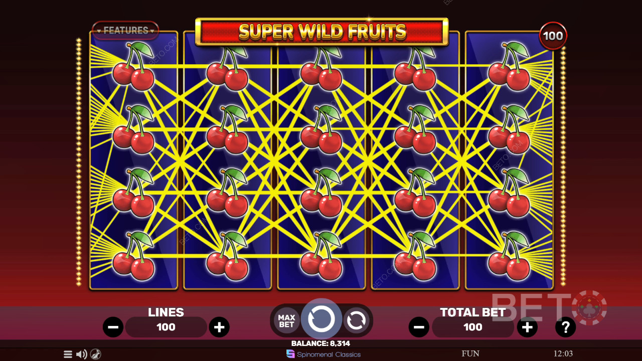 Super Wild Fruits Recenze podle BETO Slots
