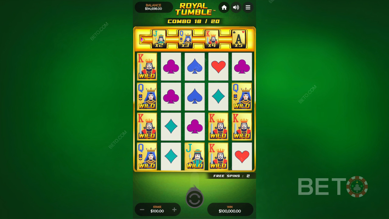 Royal Tumble Recenze podle BETO Slots