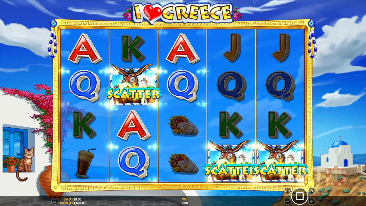 I Love Greece Recenze podle BETO Slots