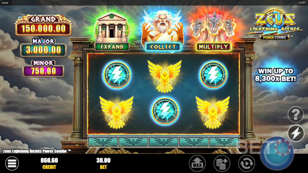Zeus Lightning Riches Power Combo Hrát Zdarma