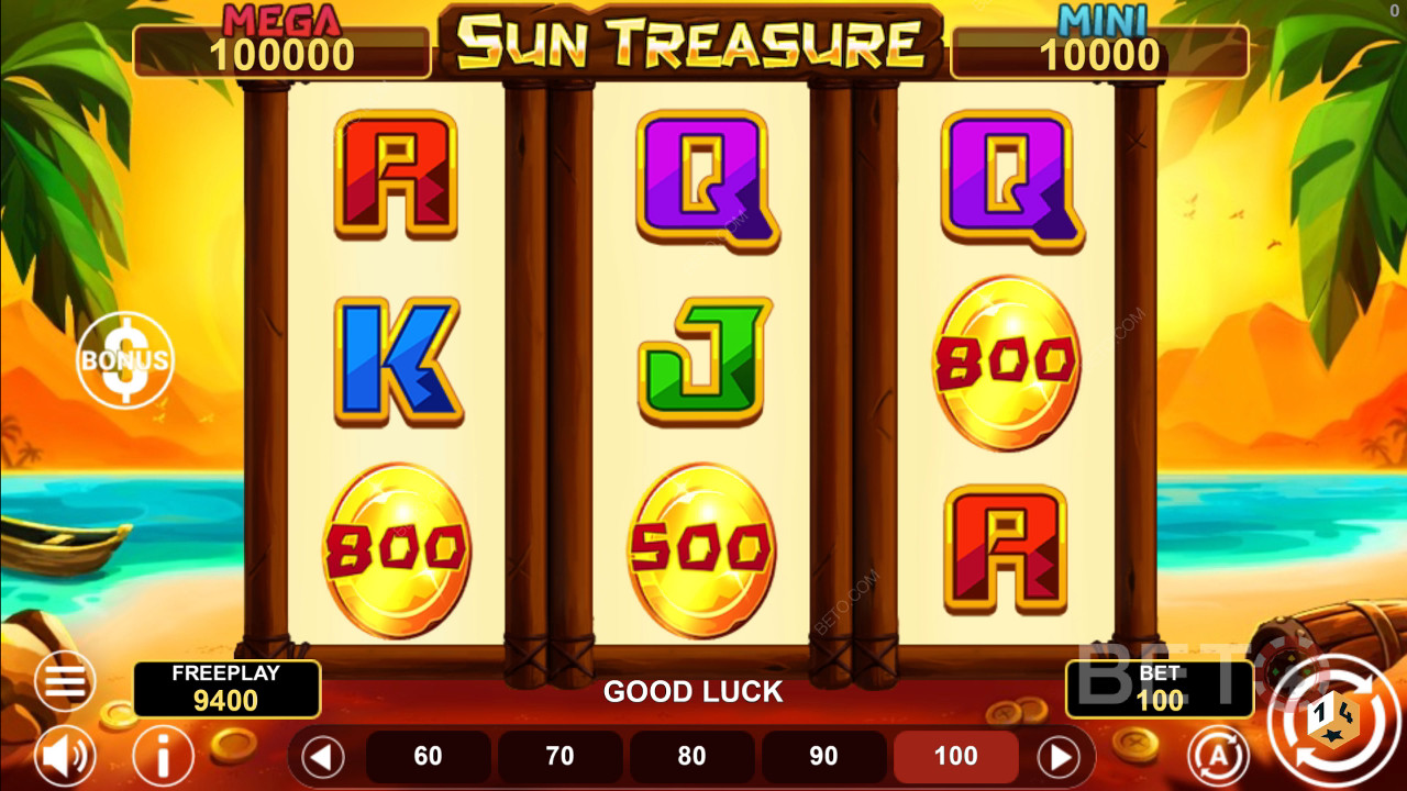 Sun Treasure Hold & Win Hrát Zdarma