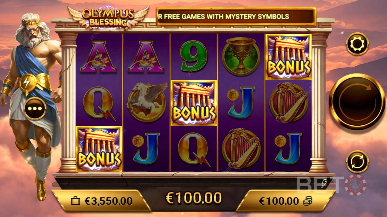 Olympus Blessing Recenze podle BETO Slots