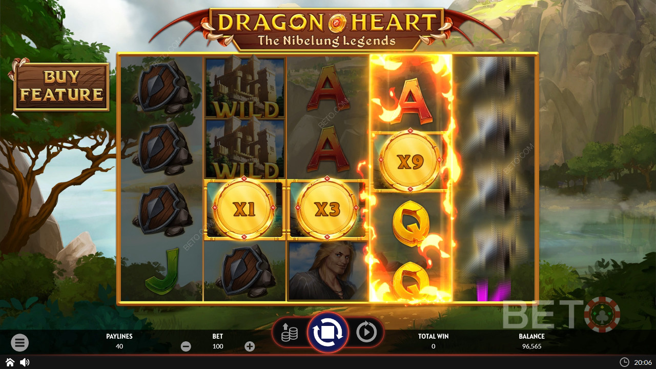 Dračí srdce - Legendy o Nibelunzích Recenze podle BETO Slots