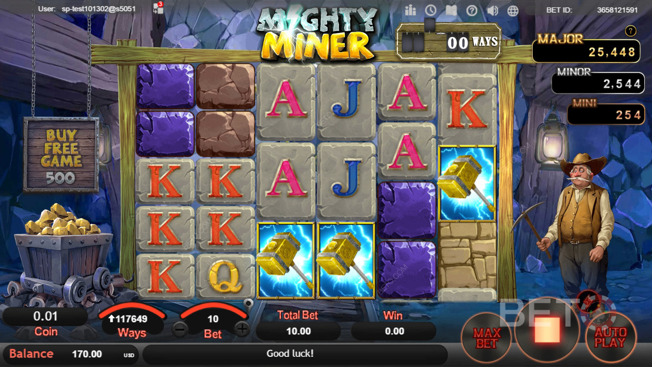 Mighty Miner Hrát Zdarma
