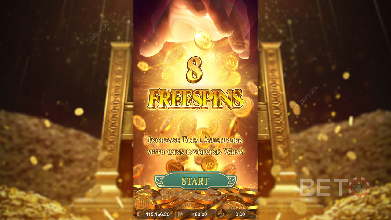 Vysvětlení bonusových funkcí v Midas Fortune od PG Soft