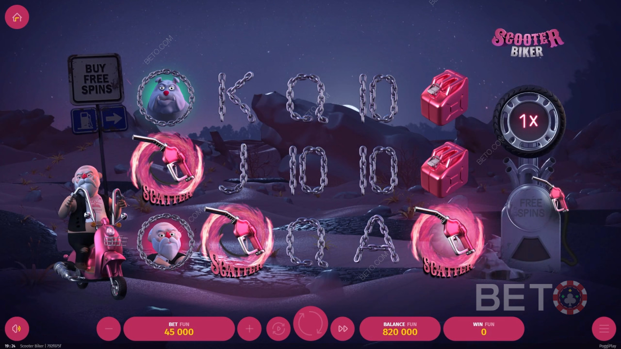 Scooter Biker Recenze podle BETO Slots