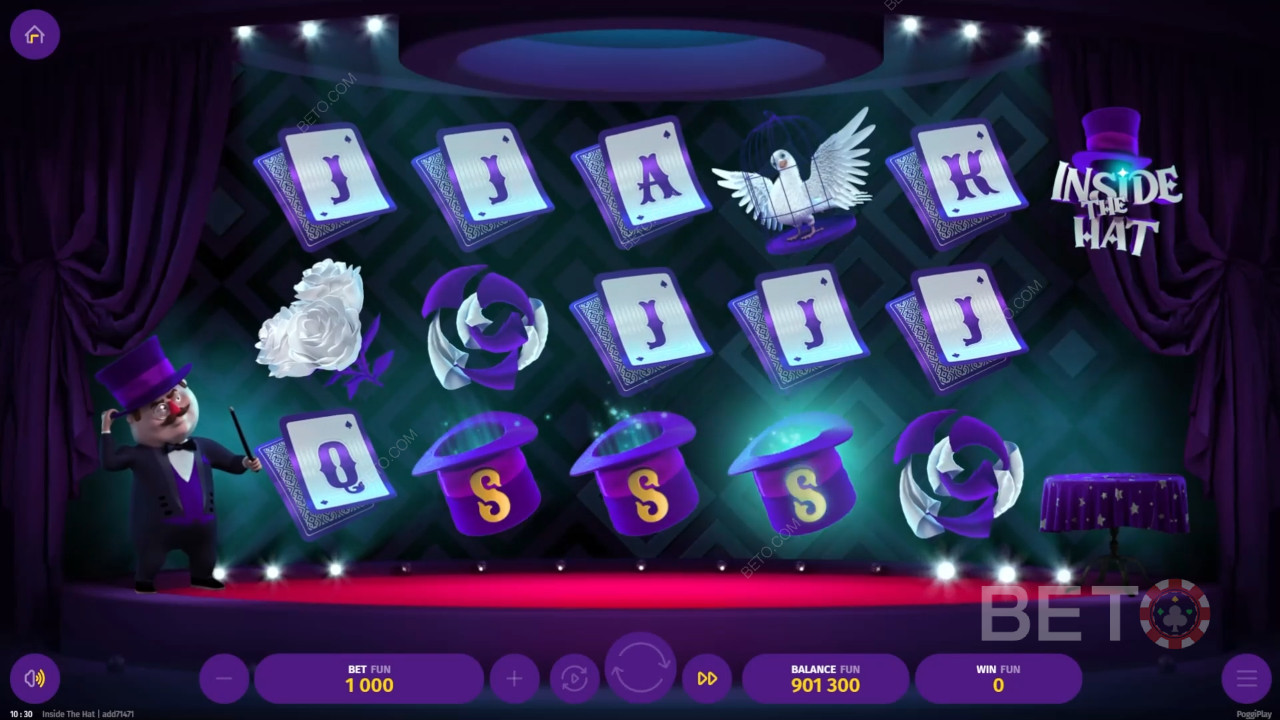 Uvnitř klobouku Recenze podle BETO Slots
