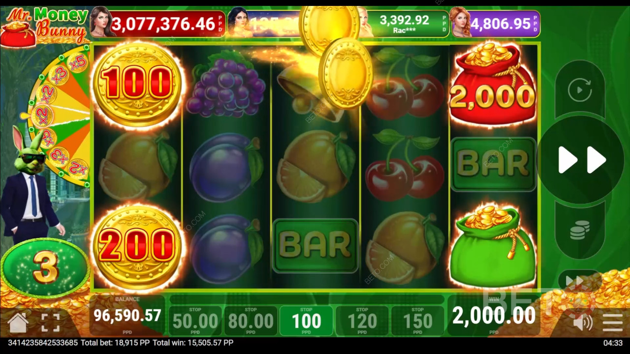 Vyhrajte 3 500x svou sázku ve video automatu Money Bunny!