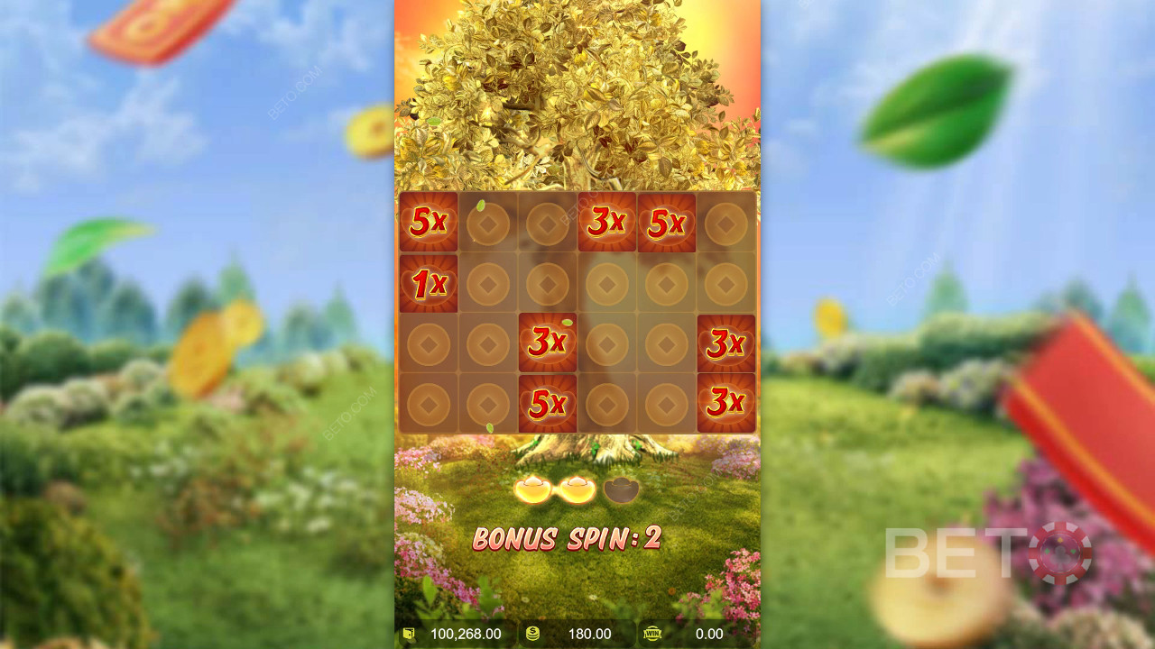 Vyhrajte 1 513x svou sázku v online automatu Prosperity Fortune Tree!