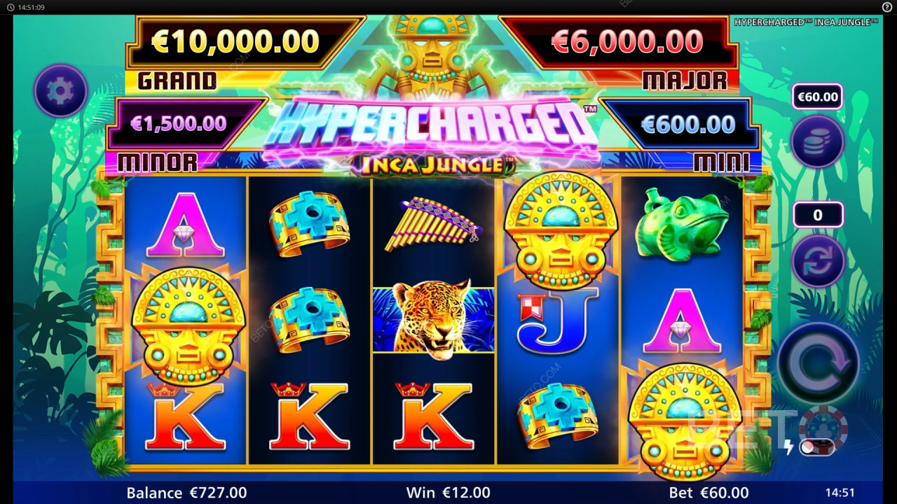 Hypercharged Inca Jungle Hrát Zdarma