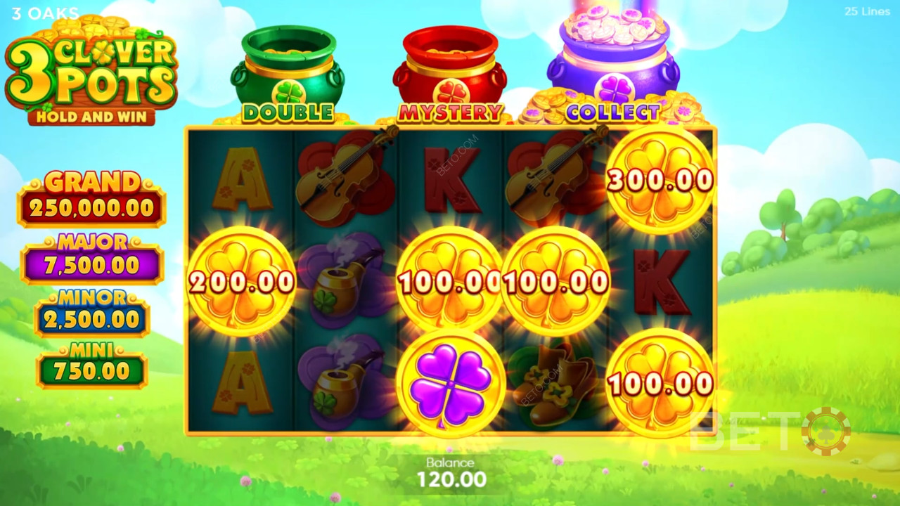 3 Clover Pots Hrát Zdarma