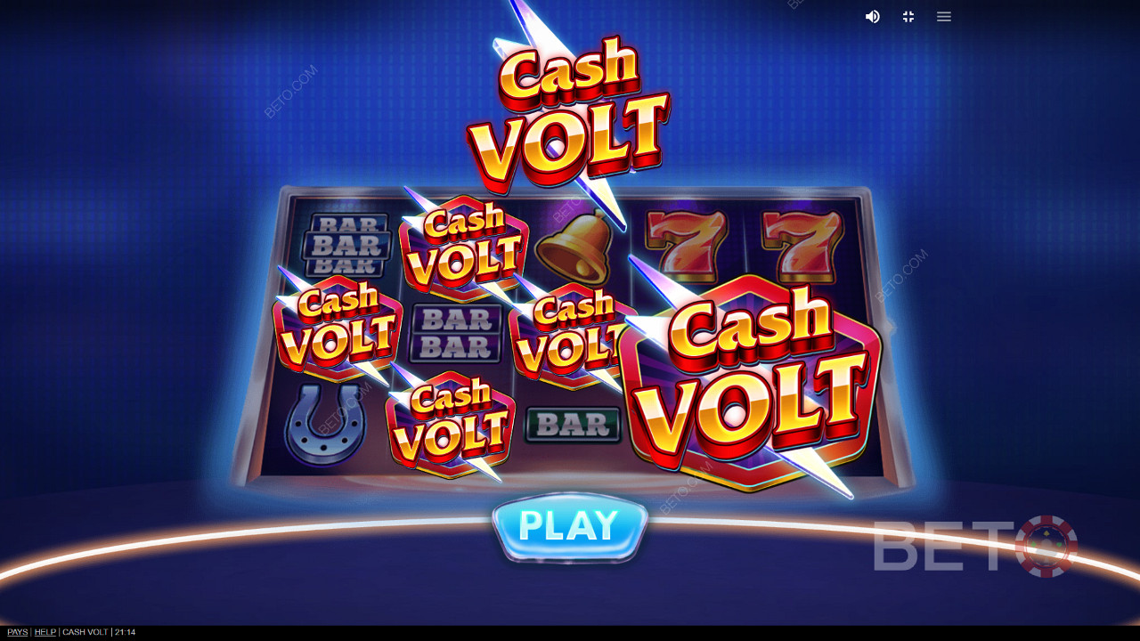Automat Cash Volt se může pochlubit mírou RTP 95,71 % a střední variabilitou.