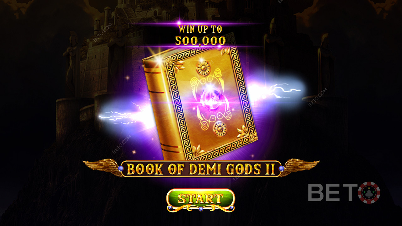 Spuštění video slotu Book Of Demi Gods 2