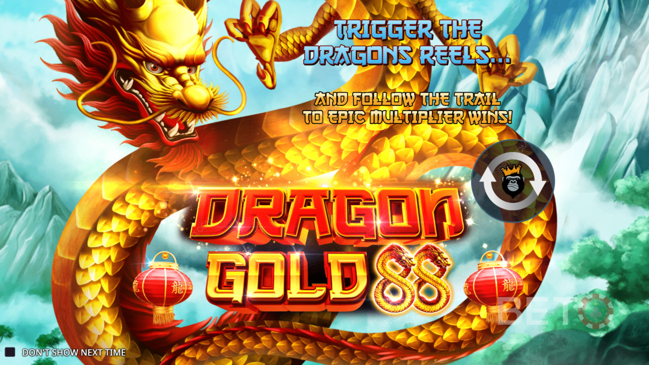 Vyhrajte 5 000x svou sázku ve slotu Dragon Gold 88!