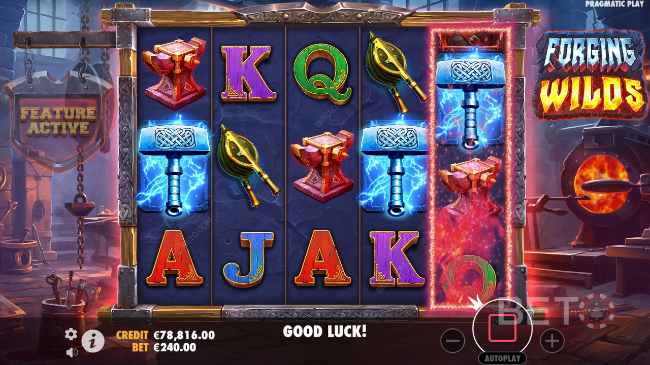 Forging Wilds Recenze podle BETO Slots