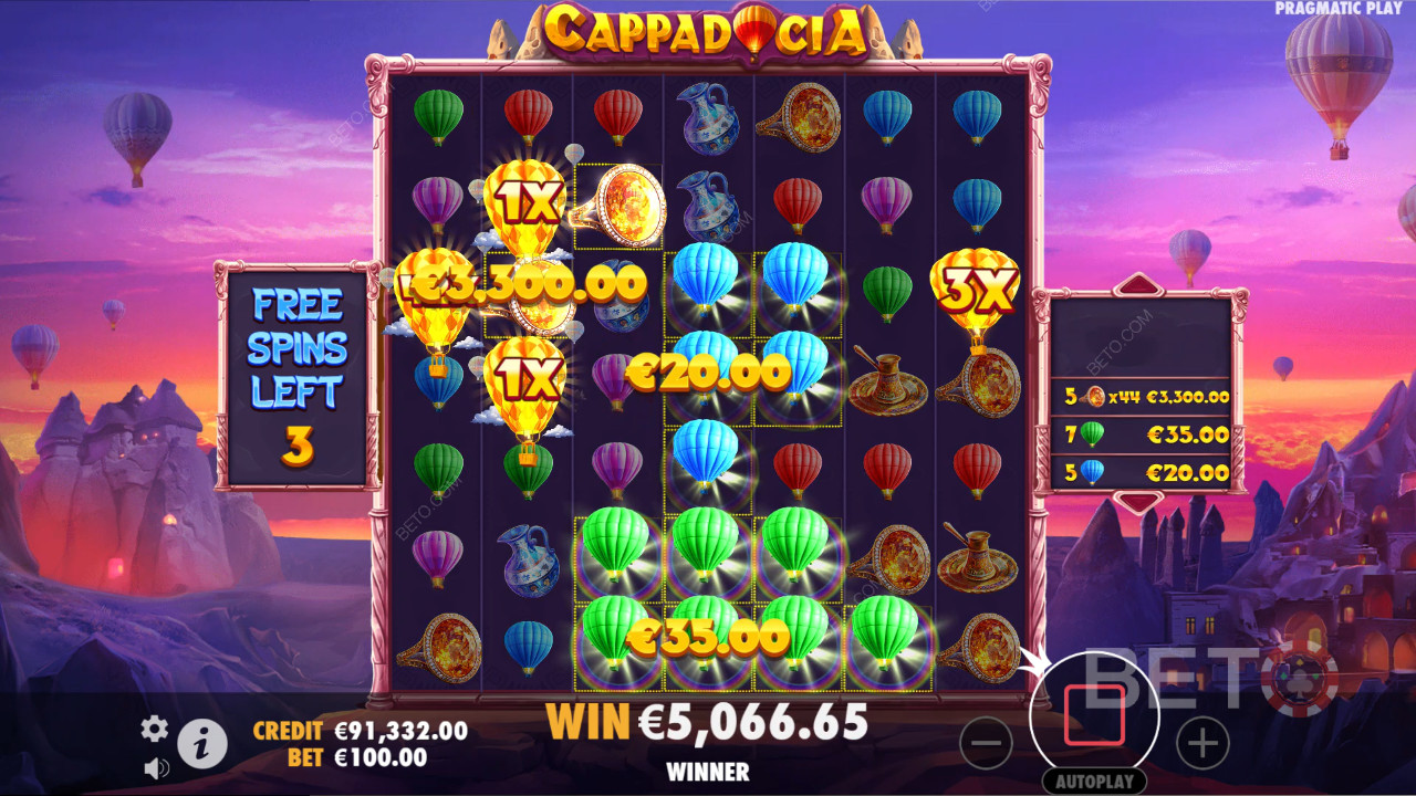 Cappadocia (Pragmatic Play) Hrát Zdarma