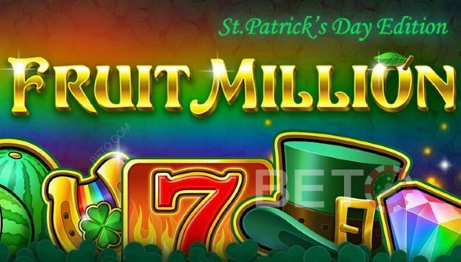 Online slot Fruit Million s 8 různými skiny - St Patricks Day Edition