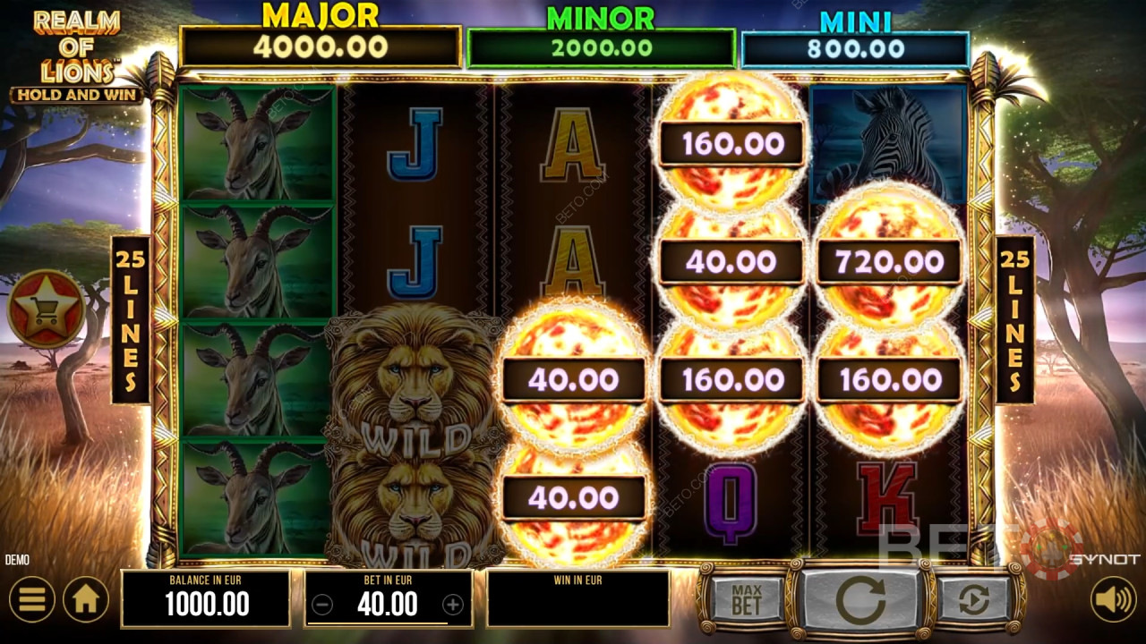 Realm of Lions Recenze podle BETO Slots