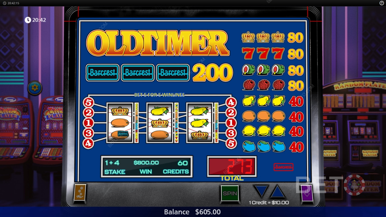 Oldtimer Recenze podle BETO Slots