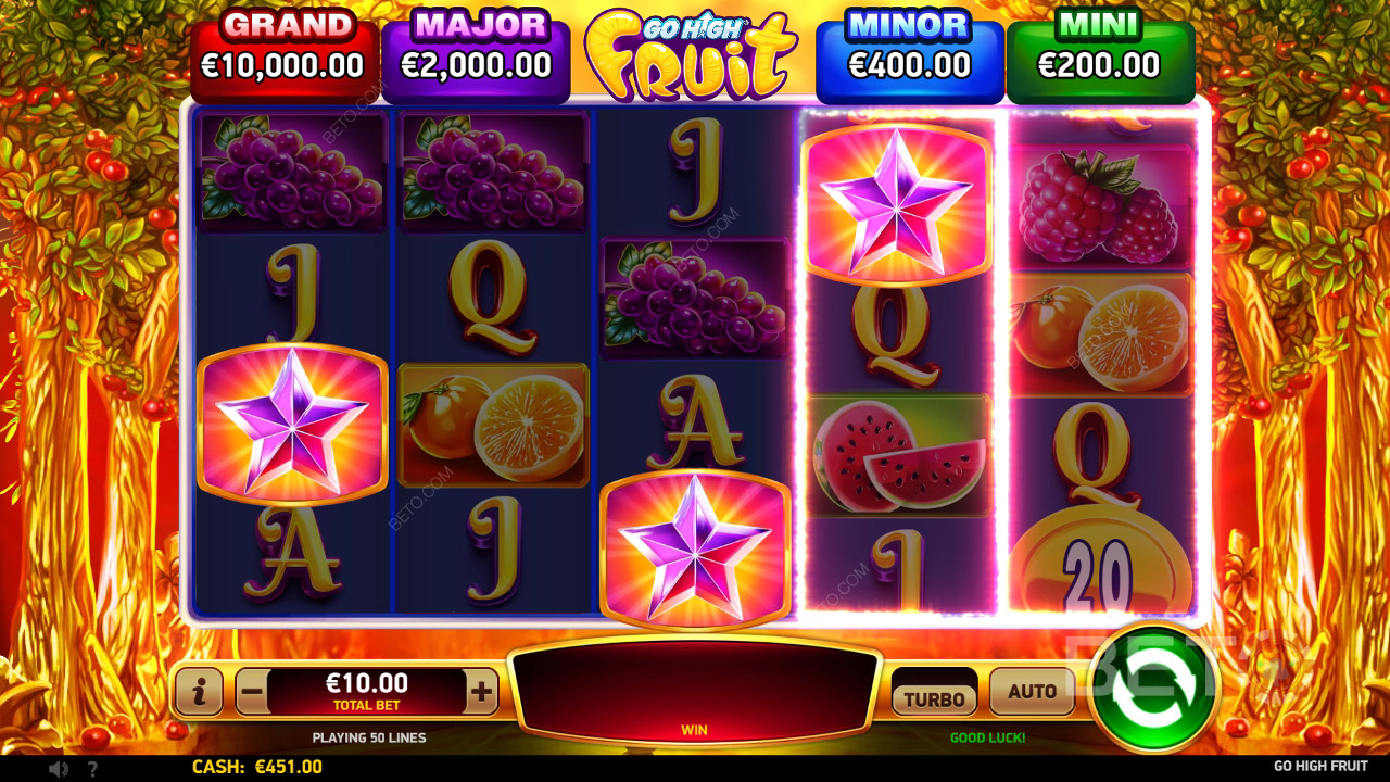 Go High Fruit Recenze podle BETO Slots
