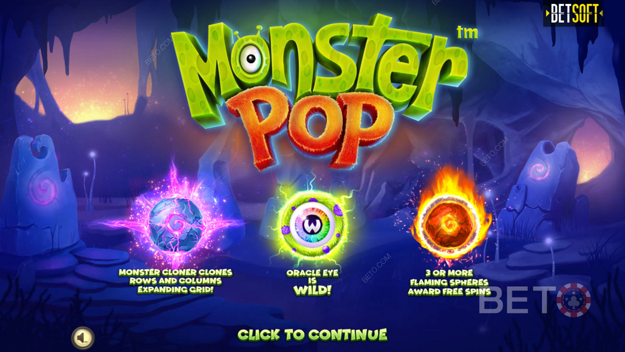 Užijte si inovativní bonusové funkce ve video slotu Monster Pop