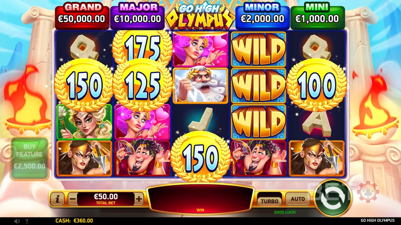 Go High Olympus Recenze podle BETO Slots