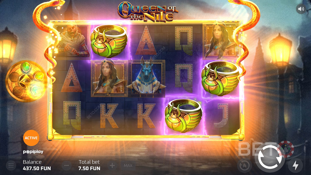 Queen of the Nile (Popiplay) Hrát Zdarma
