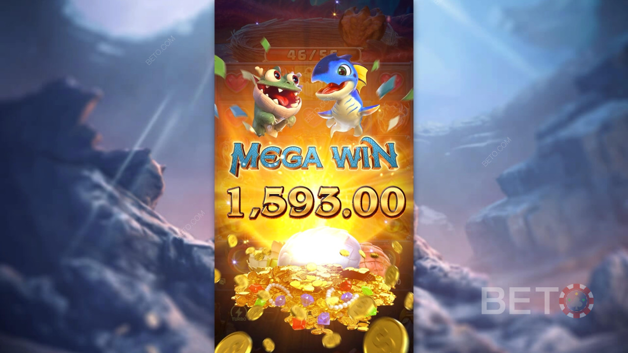 Vyhrajte 2 500x svou sázku v online automatu Dragon Hatch 2!