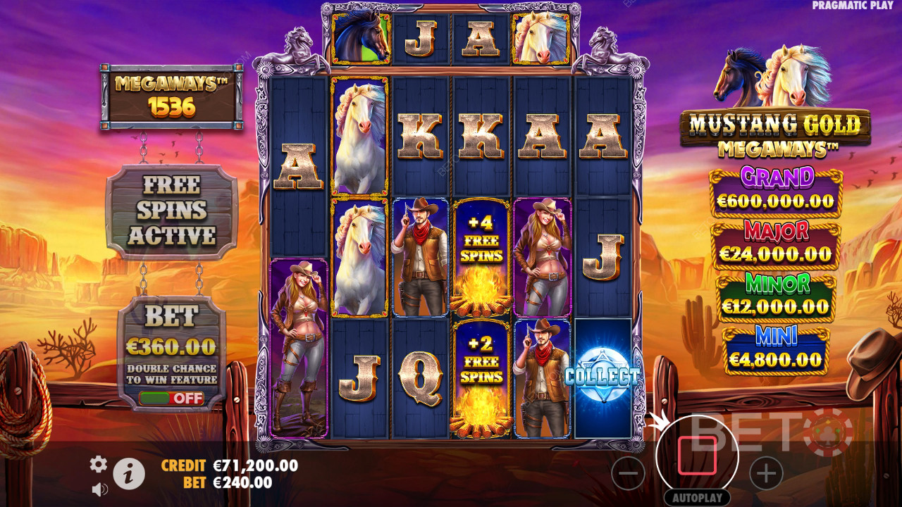 Mustang Gold Megaways Recenze podle BETO Slots