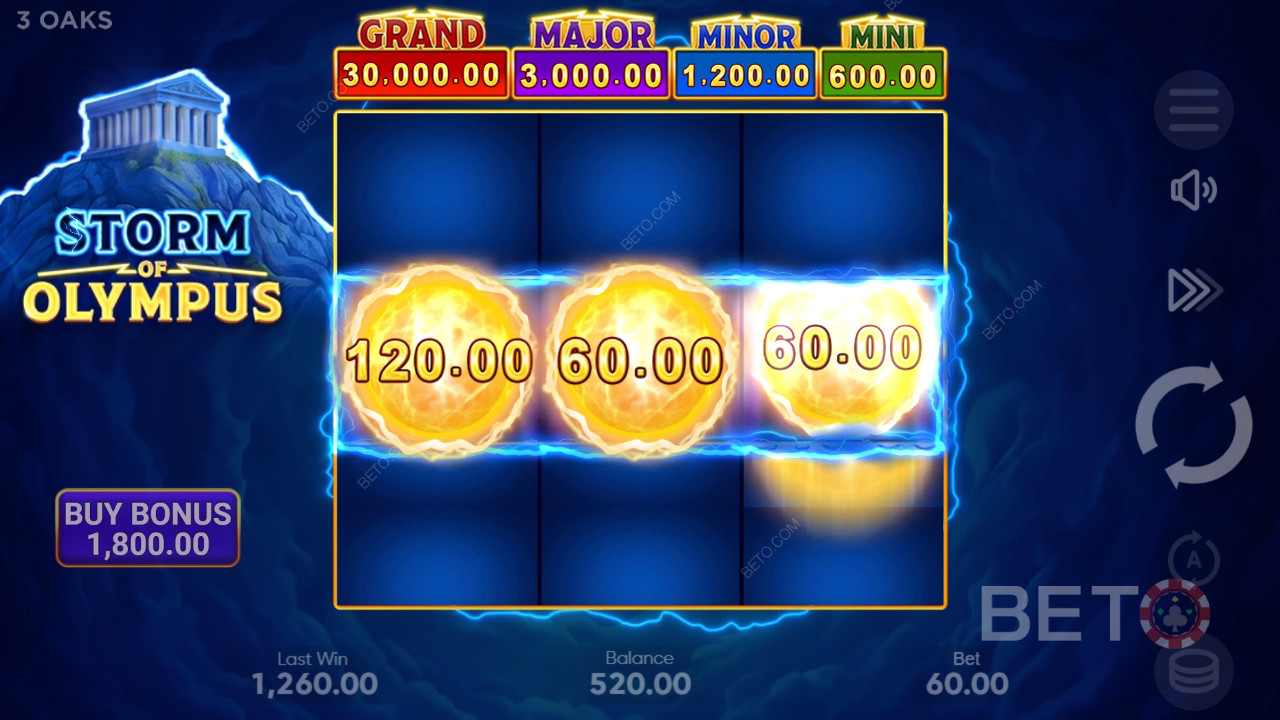 Storm of Olympus Recenze podle BETO Slots