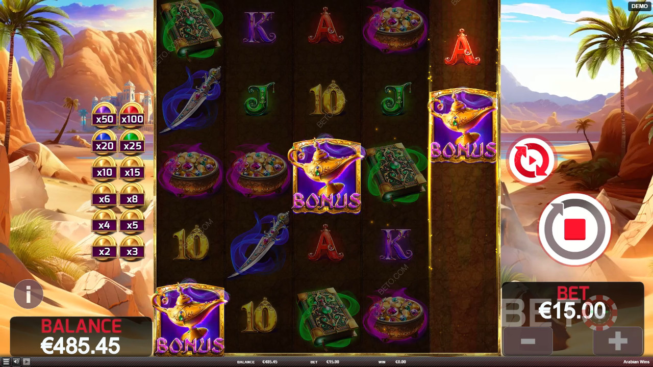 Arabian vyhrává Recenze podle BETO Slots