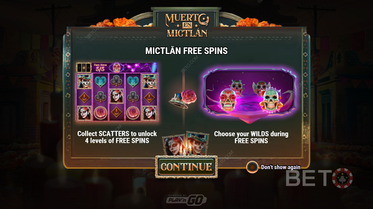 Úvodní obrazovka Muerto En Mictlan