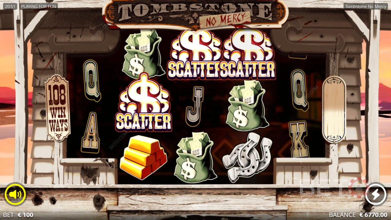 Tombstone No Mercy Recenze podle BETO Slots