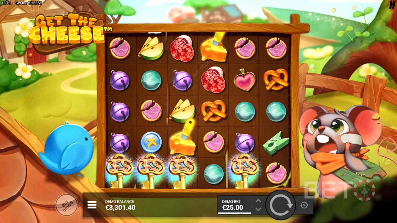 Získat sýr Recenze podle BETO Slots