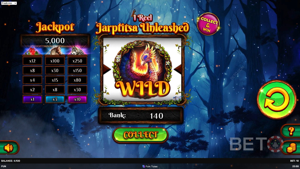 1 Reel Jarptitsa Unleashed Hrát Zdarma