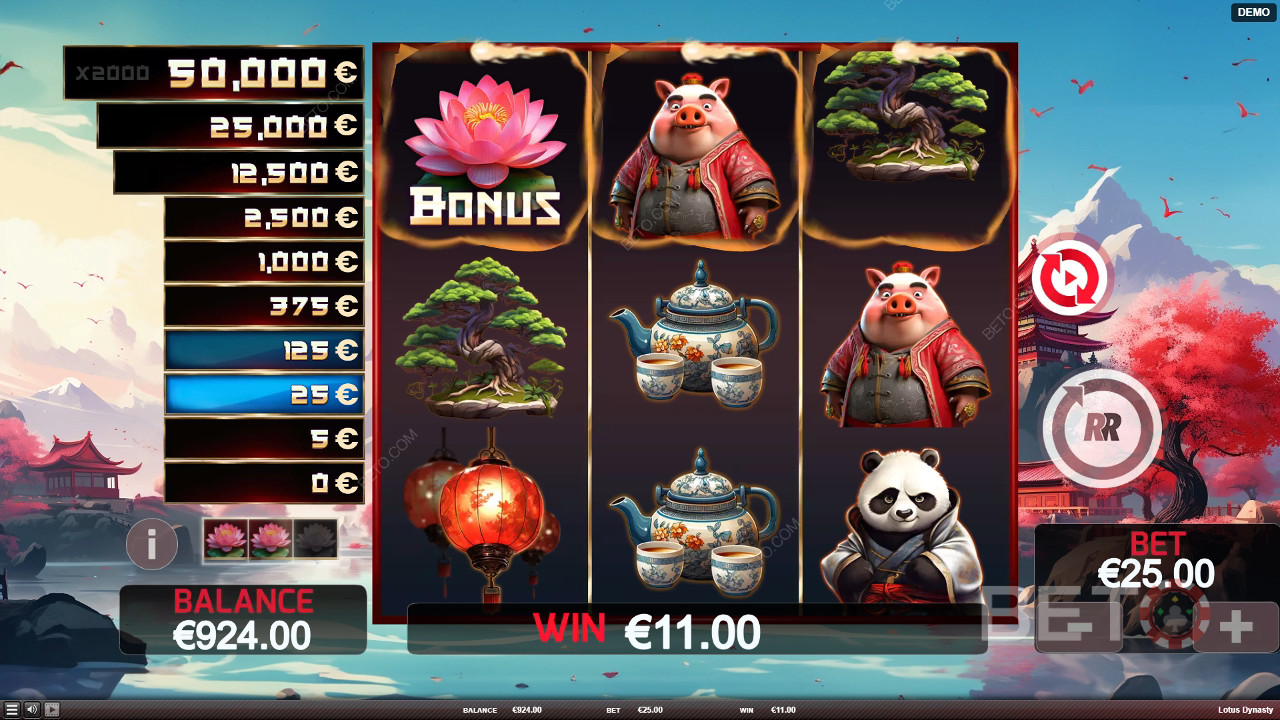 Lotus Dynasty Hrát Zdarma