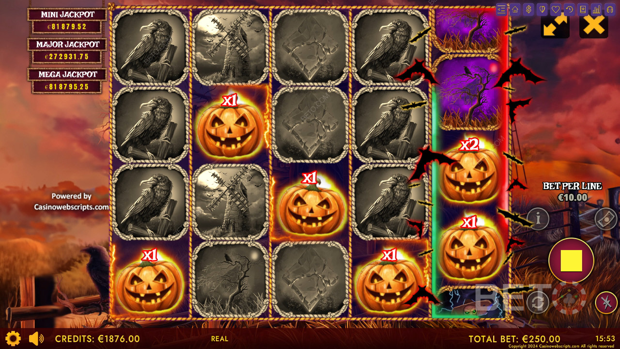 Haunted Haystacks - Spooky Hold and Win Hrát Zdarma