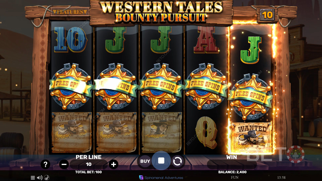 Western Tales - Bounty Pursuit Recenze podle BETO Slots