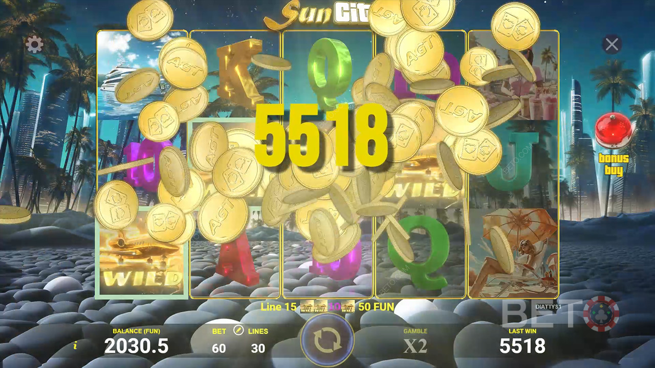 Sun City Recenze podle BETO Slots