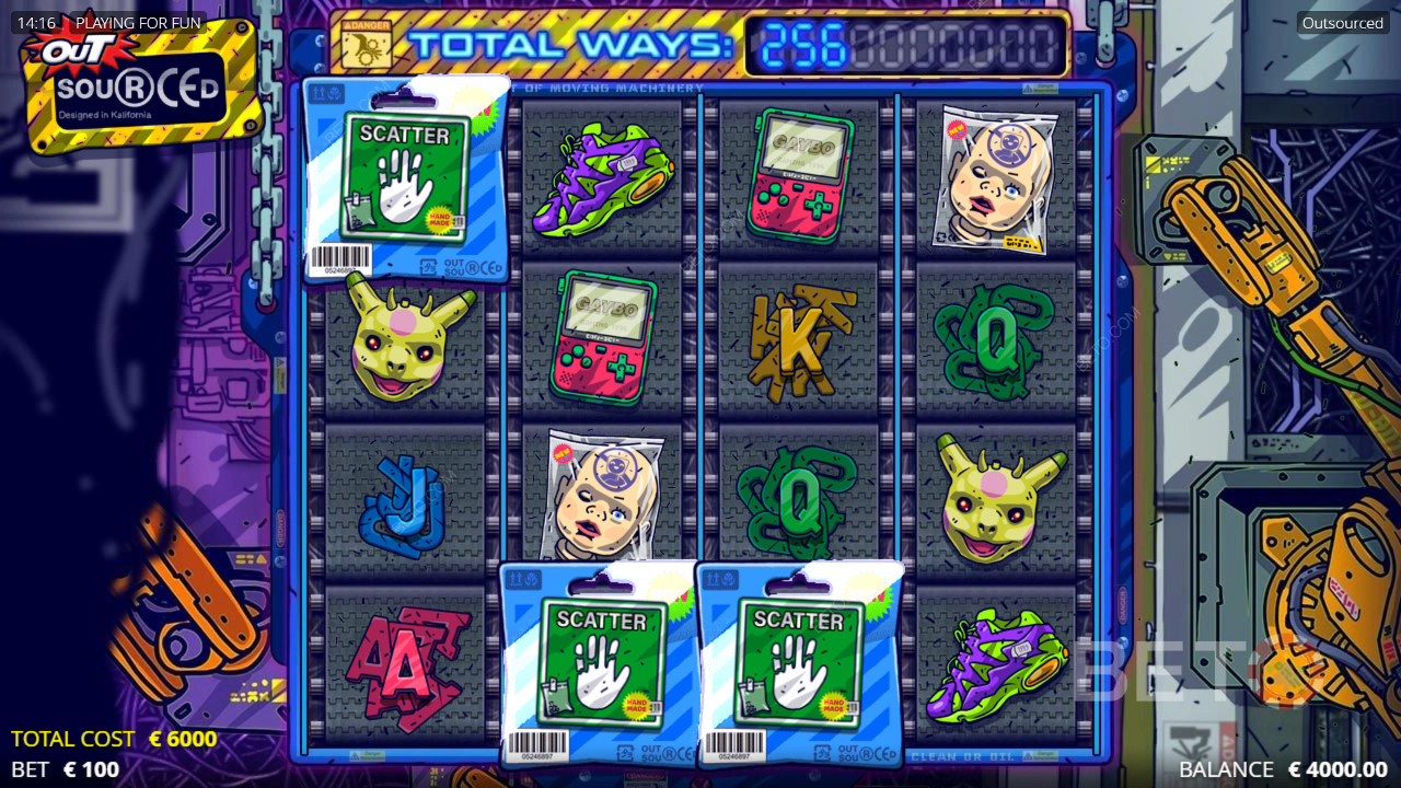 Outsourced Recenze podle BETO Slots