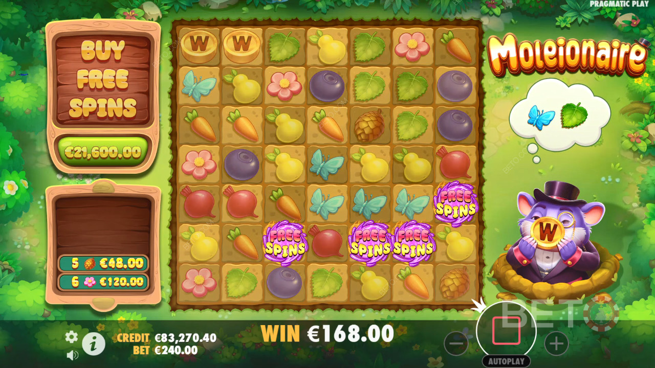 Moleionaire Recenze podle BETO Slots