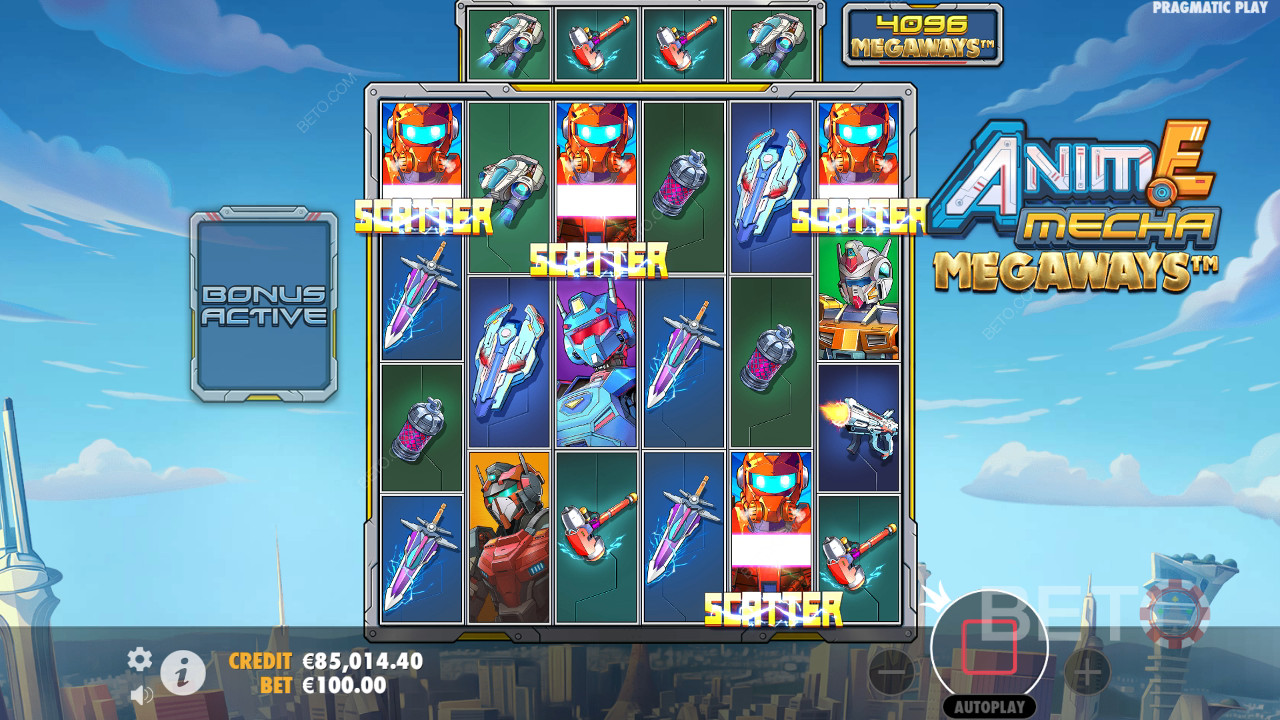 Anime Mecha Megaways Recenze podle BETO Slots