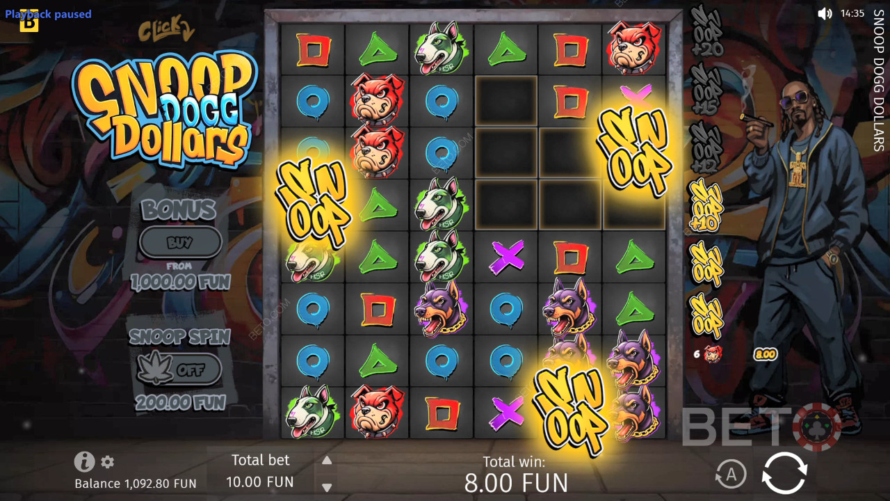 Snoop Dogg Dollars Recenze podle BETO Slots