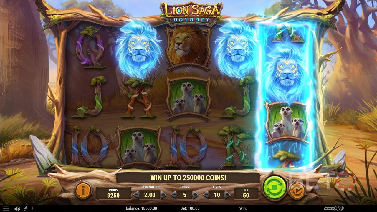 Lion Saga Odyssey Recenze podle BETO Slots