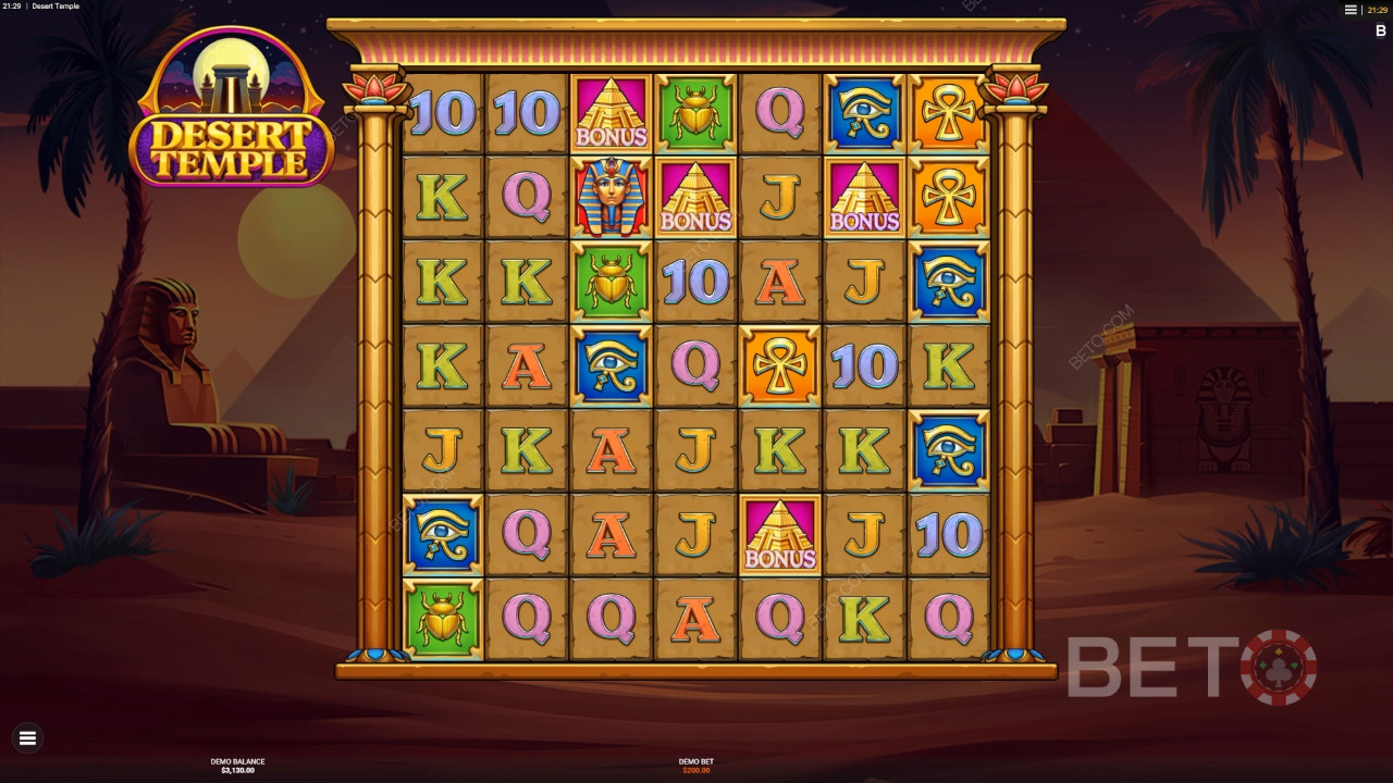 Desert Temple Recenze podle BETO Slots