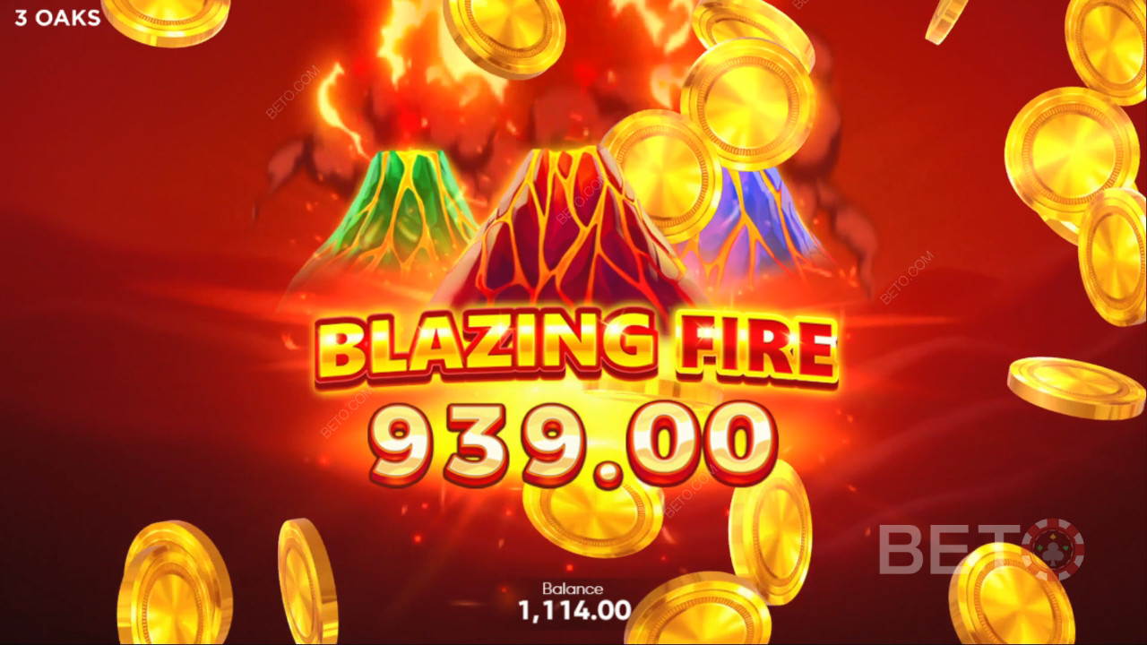 Jak hrát hru 3 Oaks Gaming 3 Coin Volcanoes?