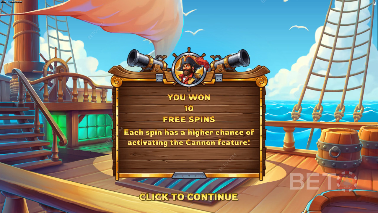 Vyhrajte 10 000x svou sázku ve video automatu Pirate Bonanza!