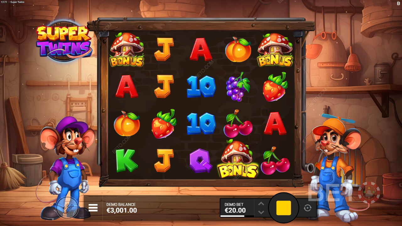 Super Twins Recenze podle BETO Slots