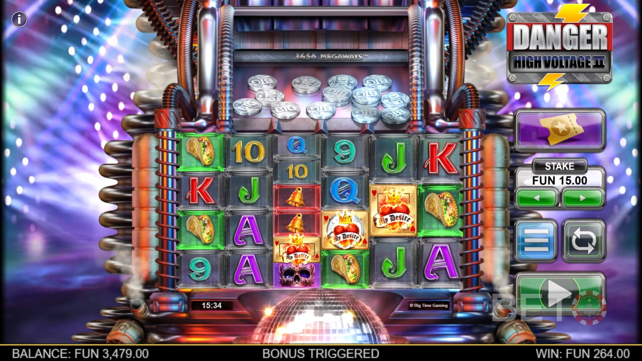 Nebezpečí! High Voltage 2 Recenze podle BETO Slots