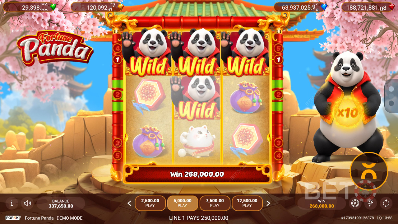 Vysvětlení bonusových funkcí ve hře Fortune Panda od Popok Gaming
